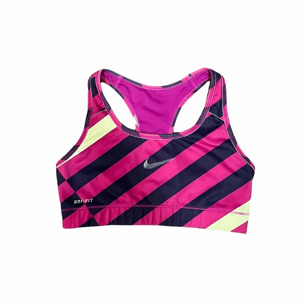 Nike Dri-Fit Swoosh Sports Bra - Picture 1 of 3